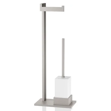 Porte Papier Toilette Decor Walther BK SBK Nikkel Blanc Satin Offre Exclusive